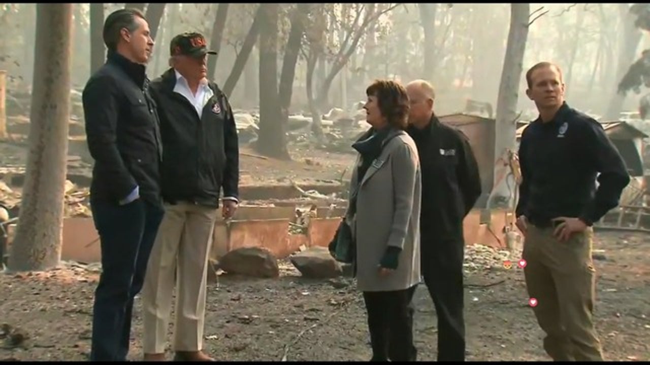 Trump says he'd withhold federal aid for California wildfires if el...